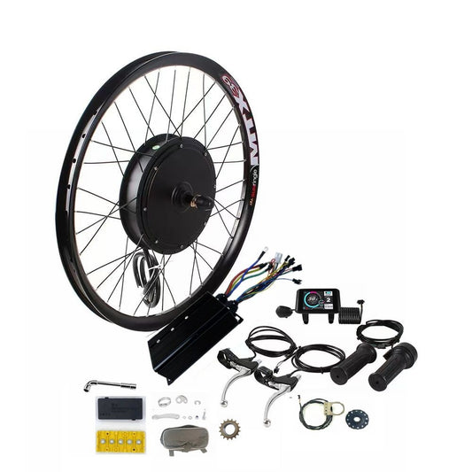 3000w MTX conversion kit 80a UKC1 LCD Twist Throttle enduro motor for MTB